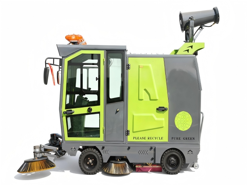 Electric Road Sweeper with Solid Tires Uzen-YG25