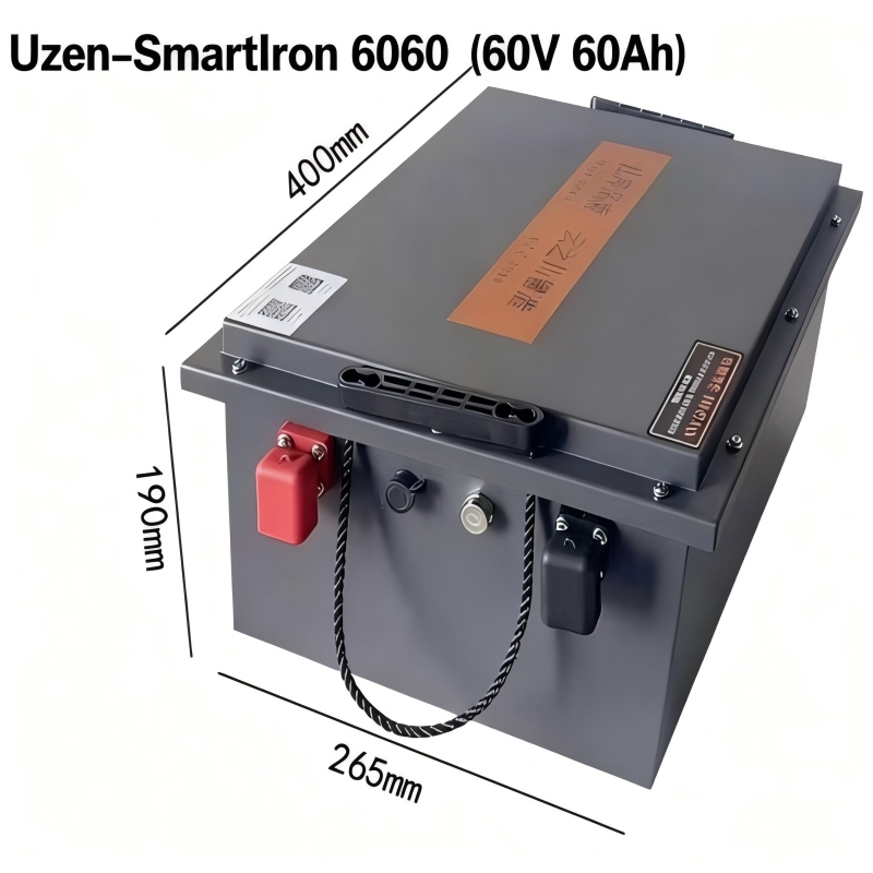 Uzen-SmartIron 60V Smart LiFePO4 Battery  