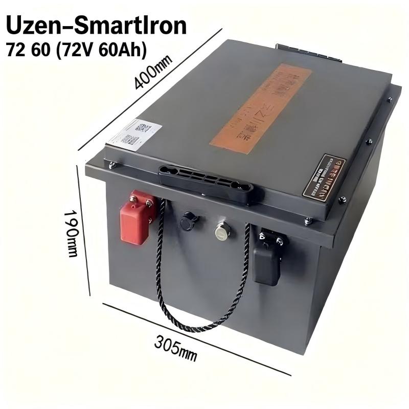Uzen-SmartIron 72V Smart LiFePO4 Battery  