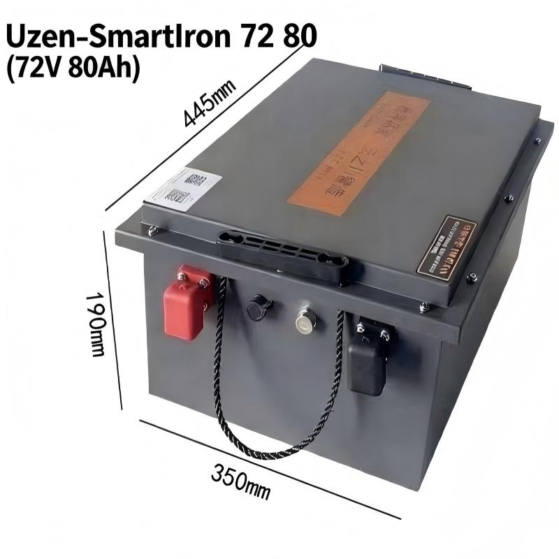 Uzen-SmartIron 72V Smart LiFePO4 Battery  