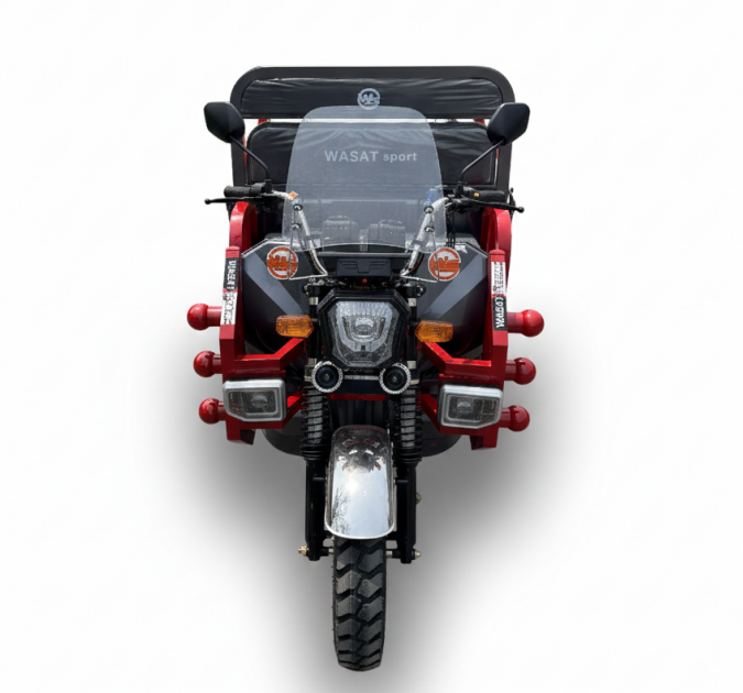 Uzen X-Titan012-1500W-3000W Heavy-Duty Electric Cargo Tricycle with Canopy (CE Certified)