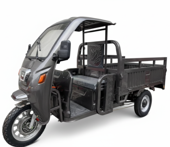 Uzen X-Titan017-1500W-3000W Heavy-Duty Electric Cargo Tricycle with Canopy (CE Certified)