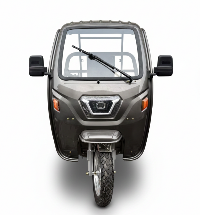 Uzen X-Titan017-1500W-3000W Heavy-Duty Electric Cargo Tricycle with Canopy (CE Certified)