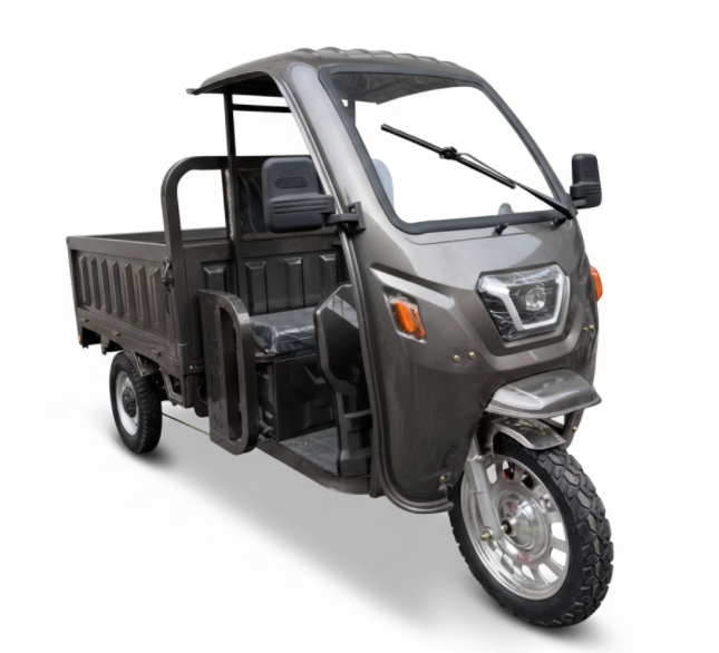 Uzen X-Titan018-1500W-3000W Heavy-Duty Electric Cargo Tricycle with Canopy (CE Certified)