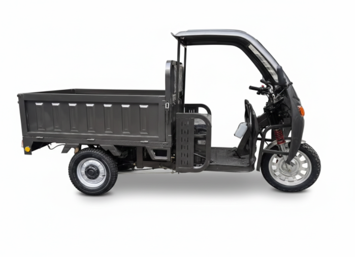 Uzen X-Titan018-1500W-3000W Heavy-Duty Electric Cargo Tricycle with Canopy (CE Certified)