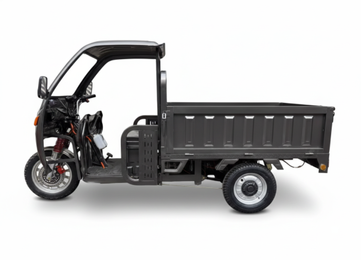 Uzen X-Titan018-1500W-3000W Heavy-Duty Electric Cargo Tricycle with Canopy (CE Certified)