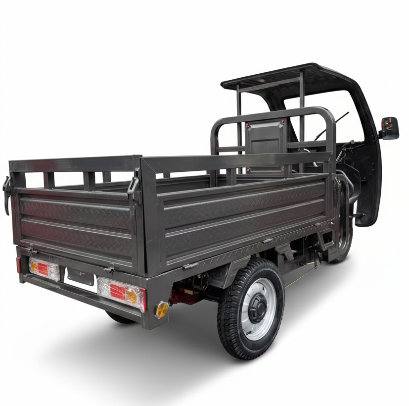 Uzen X-Titan019-1500W-2000W Light Electric Cargo Tricycle with Canopy (CE Certified)