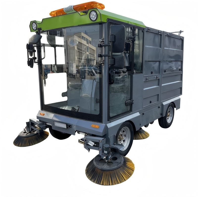 Uzen-Y5C Electric Street Self-Dumping Sweeper