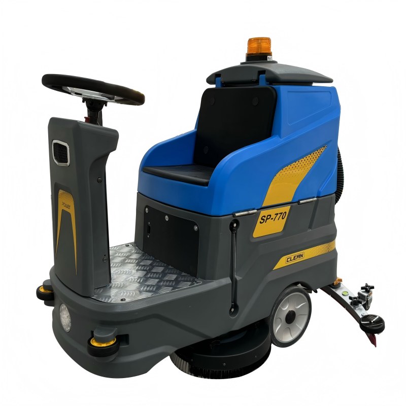Uzen-SP770 Dual-Brush Ride-on Floor Scrubber