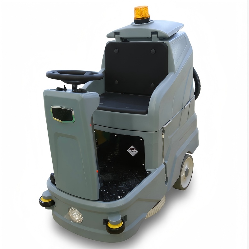 Single-Brush Ride-on Floor Scrubber-Uzen-SP770