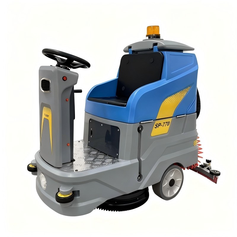 Uzen-SP770 Single-Brush Ride-on Floor Scrubber
