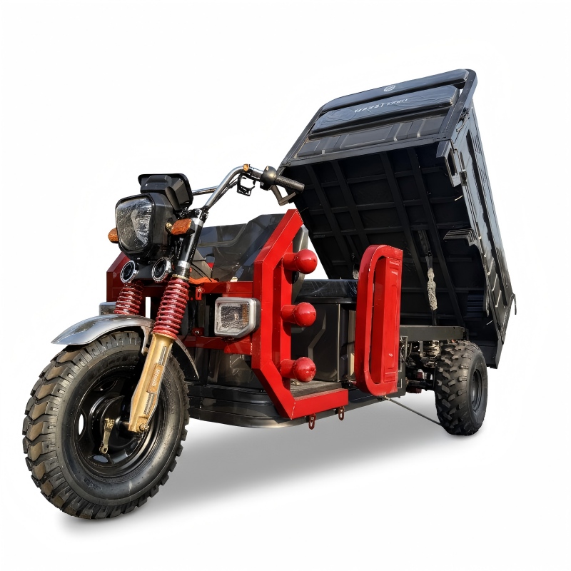 Heavy Duty hydraulic self-dumping Electric Tricycle-Uzen X-Titan008