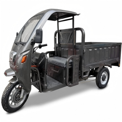 Electric Cargo Tricycle with Canopy (CE Certified)Uzen X-Titan018