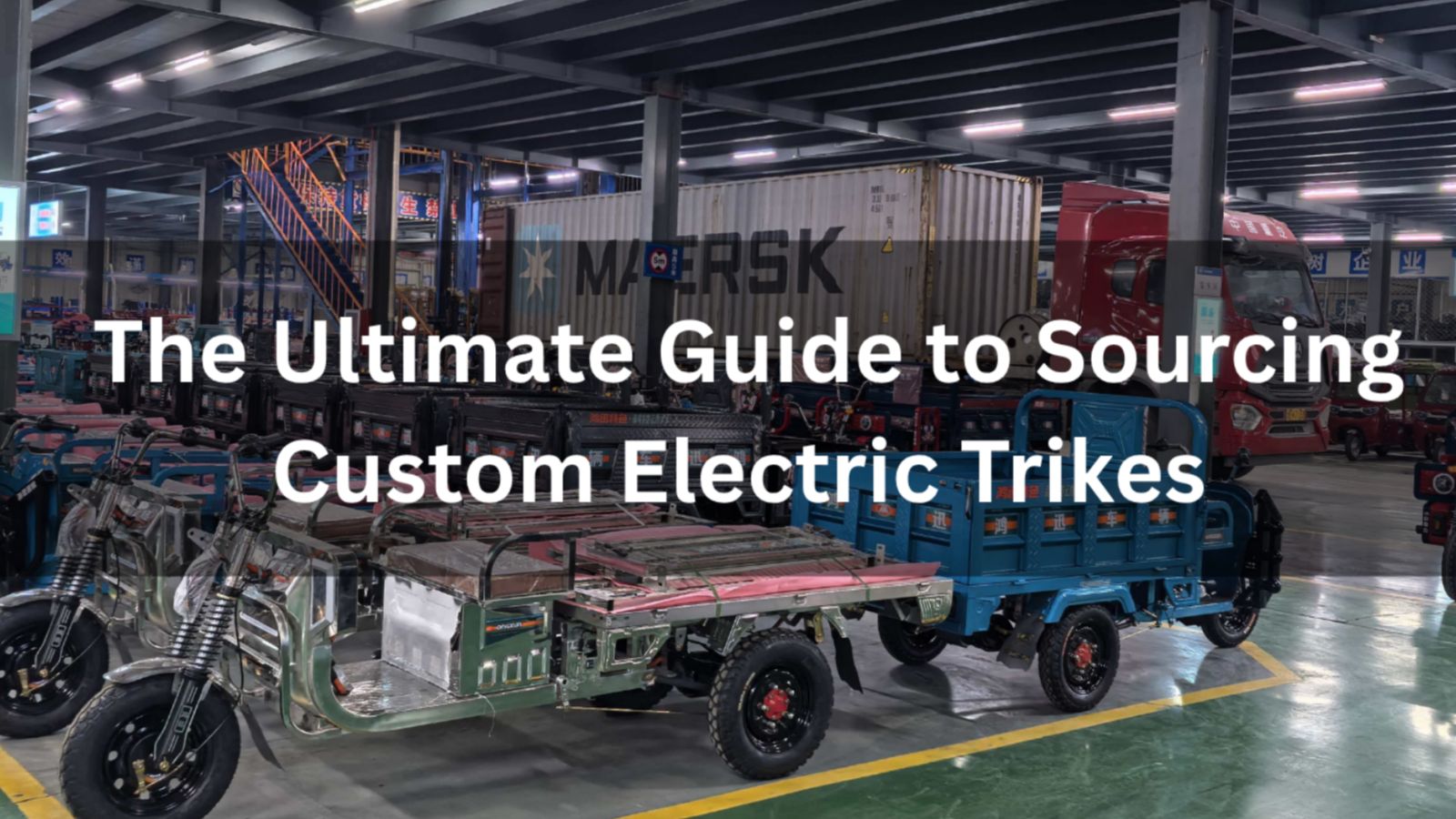 The Ultimate Guide to Sourcing Custom Electric Trikes in 2026