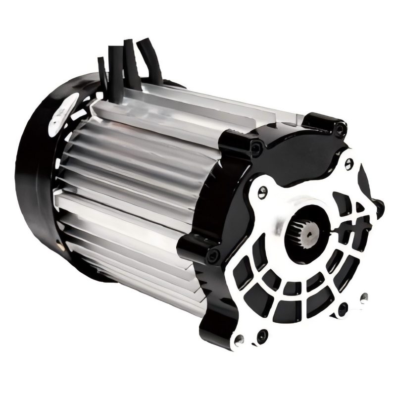 Electric tricycle motor production at factory