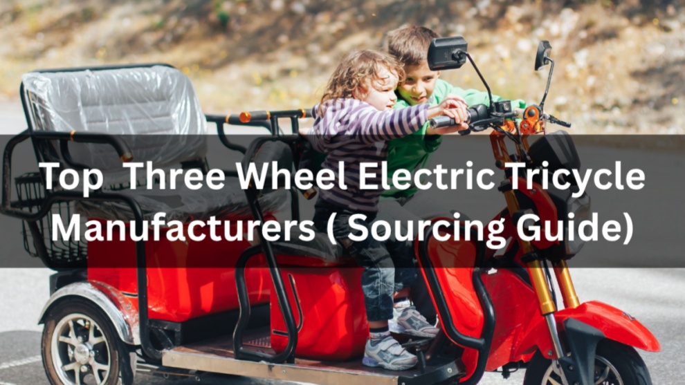 Top 10 Three Wheel Electric Tricycle Manufacturers (2026 Sourcing Guide)