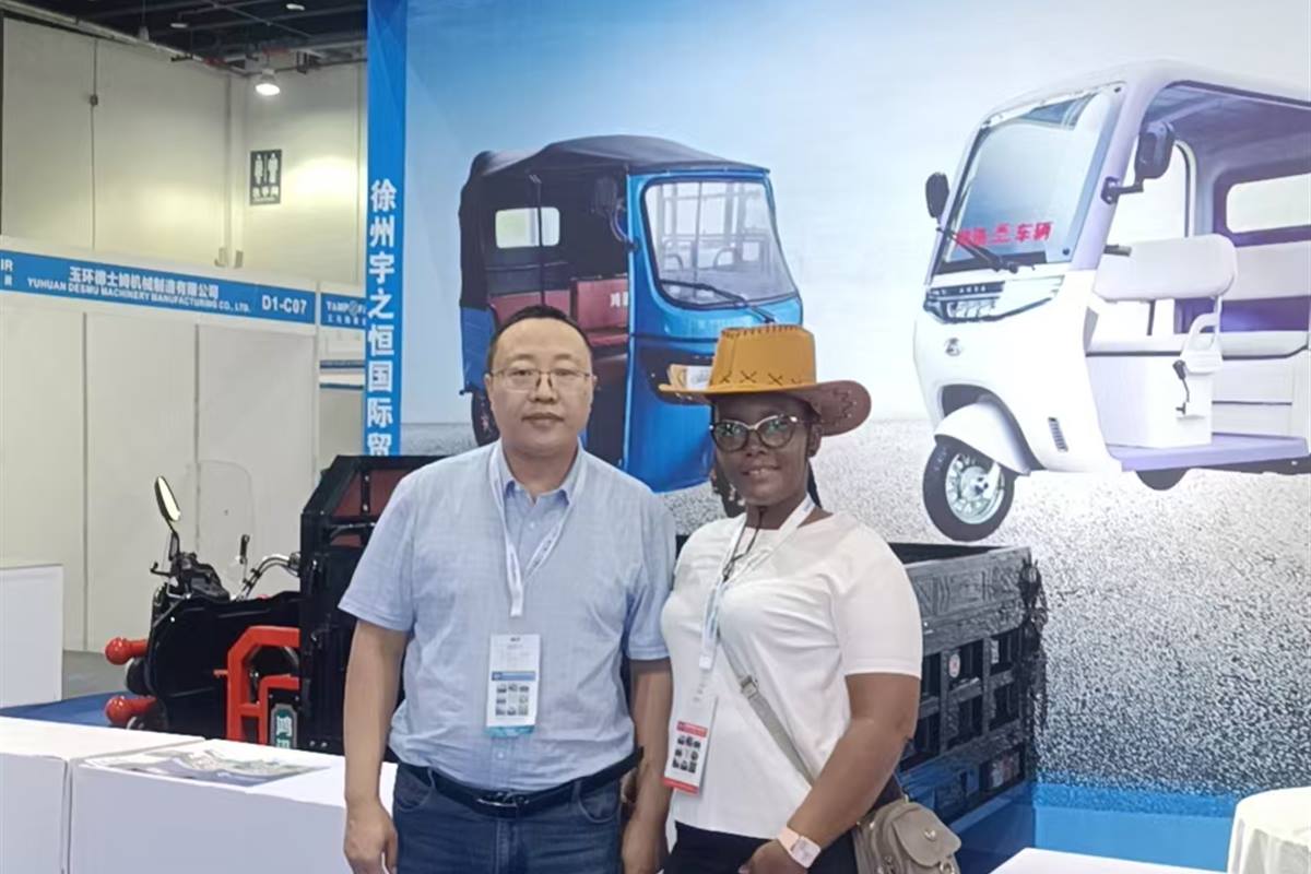 Uzen EV meeting with an international customer